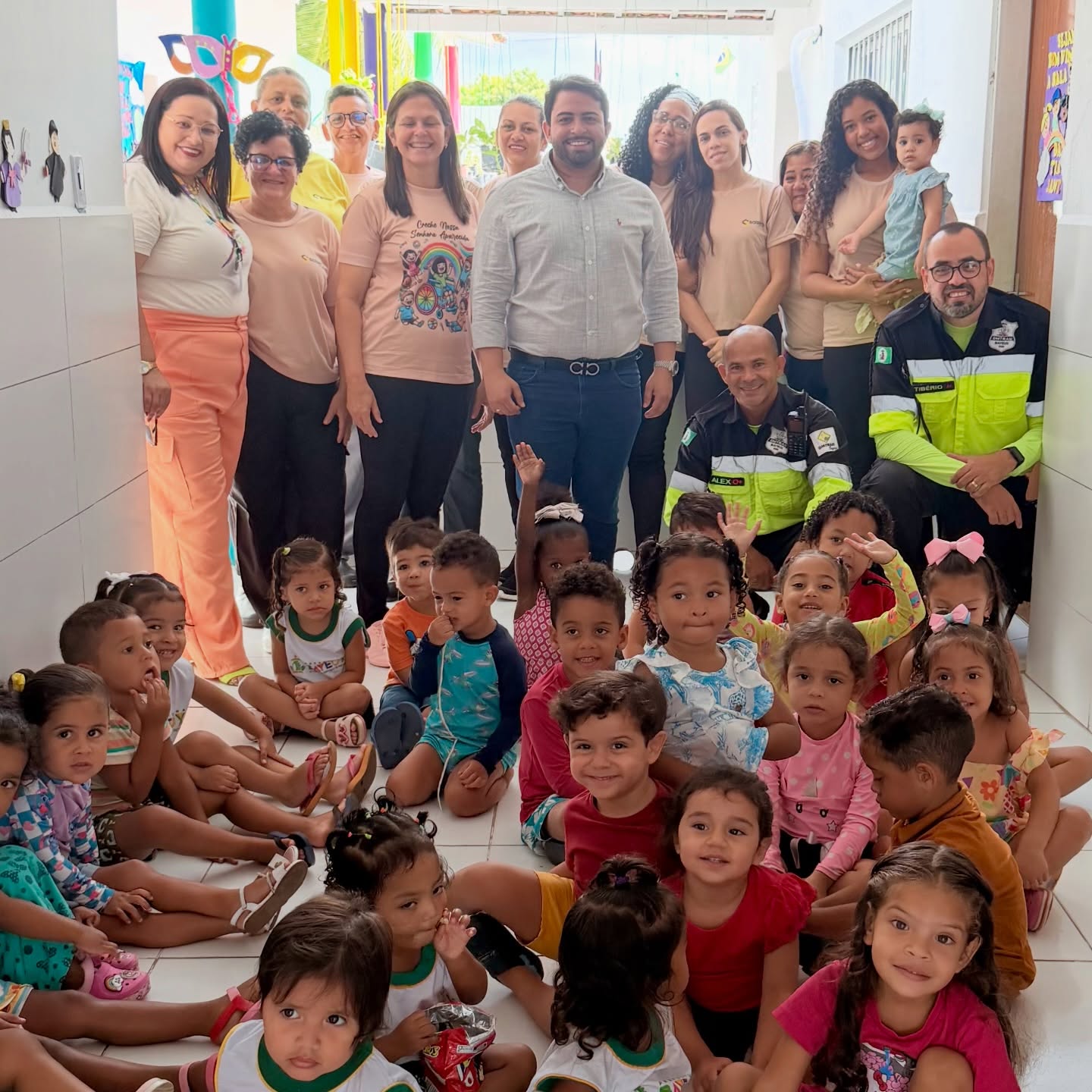 SEMOB-Bayeux realiza ações de educação de trânsito durante Colônia de Férias da rede municipal